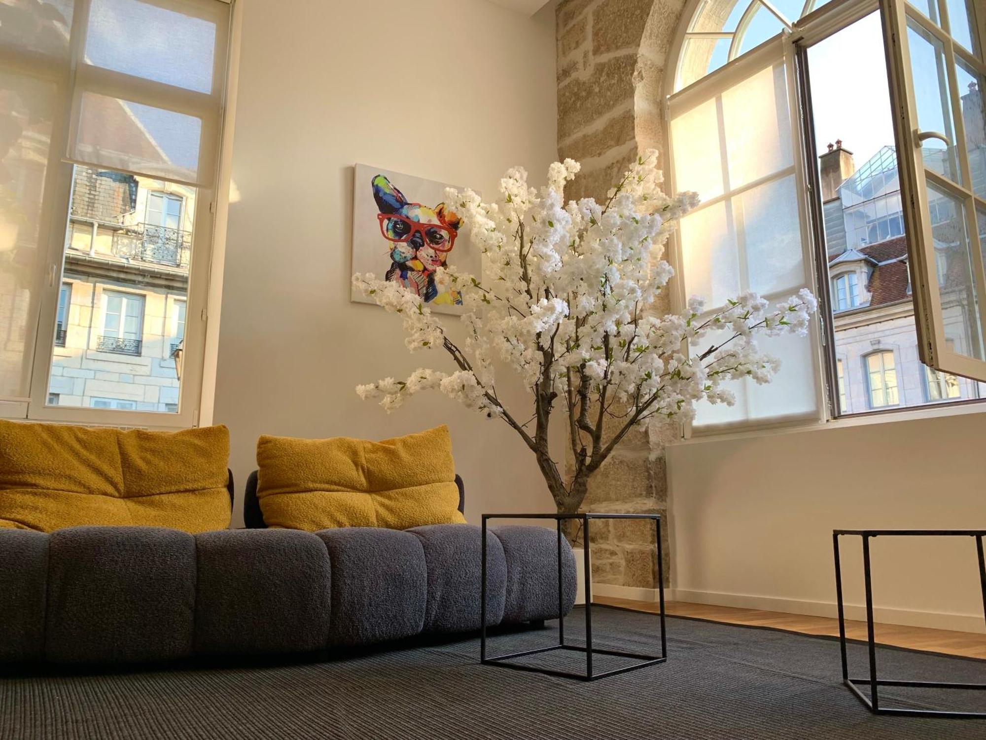 Les Fabuleux Appartements Du Coeur De Ville - Place Victor Hugo Besançon Exteriör bild